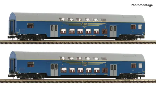 Vagones De Pasajeros Fleischmann Set De 2